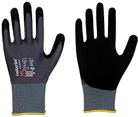 LeiKaFlex Brilliant - 15gg Feinstrick-Handschuh mit NFT-Beschichtung Größe 6-12 (1, 8)