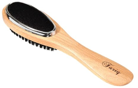 Personalised 3 in 1 Beech Wood Clothes Brush, Lint Brush and Hair Removal Brush