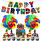 Cartoon Luftballons Geburtstag,Thema Geburtstag Dekoration,Geburtstagsfeier Kinder,Kinder Party Deko,Geburtstag Dekoration Set,für Jungen und Mädchen Geburtstag Party Dekorat