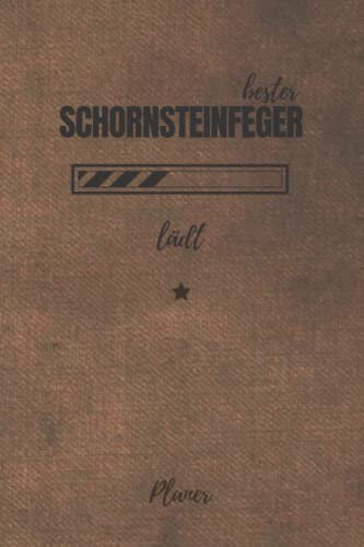 bester Schornsteinfeger lädt Planer: für die Ausbildung o. Weiterbildung | Perfekt für Männer, die Schornsteine fegt | Ausbildungsbeginn Geschenk