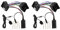 LEYTON 2X Bluetooth 5.0 Aux Microfono Vivavoce Telefono Cellulare Adattatore per Chiamate Gratuite per