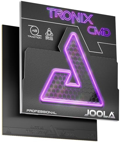 JOOLA Revêtement de tennis de table TRONIX CMD Noir Max