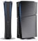 Nepagz PS5 SIim Plates for Digital Edition, Hard Shockproof Plates Face Plate Protective PS5 Slim Cover Side Plate Shell, Premium ABS Replacement Shell Black Plates Compatible with Playstation Slim 5