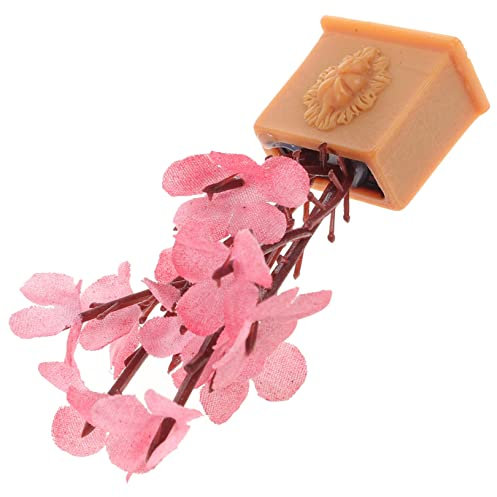 Abaodam Mini-blumentopf Miniatur-Spielzeug Mini-Spielzeug Frühlingsdeko Für Zu Hause Puppenzubehör Frühlingsdekorationen Osterdeko Miniatur-zubehör Sushi-Platte Harz Büro Baby