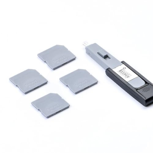SmartKeeper ESSENTIAL / 4 x SD Port Blockers + Key / Grau