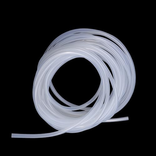iMeistek Tube en silicone transparent de qualité alimentaire 5 mm x 8 mm OD 6 mètres