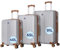 Int'x Kofferset Reisekoffer Hartschalenkoffer Rollkoffer Handgepäck XHA253 Pack (M,L,XL)