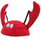 WOFASHPURET Lustiger Lobster Hut Für Halloween Kreative Kostü Kopfbedeckung Roter Krabben Hut Für Partys Und Cosplay Witziges Accessoire Für Erwachsene Und