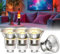 DoRight 4er Pack GU10 Lavalampe Glühbirne 28W, Mini MR11 Dimmbare Reflektor Leuchtmittel für Lavalampe Kerzenwärmer Lampe - Warmweiß 2800K