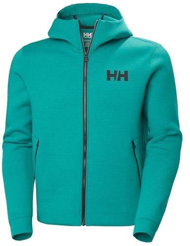 Helly Hansen Men's HP Ocean FZ Jacket 2.0, Dark Mint Melange, S