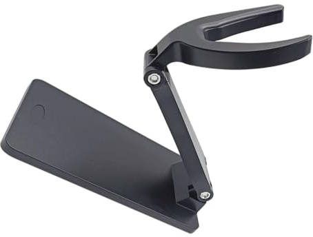 FUNOMOCYA Foldable Adjustable Barcode Scanner Stand Holder Stable Compact Base for Desk Use in Retail Stores and Supermarkets with Space-saving Design