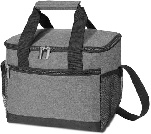Ainiv 8L Bolsa Térmica, Nevera Portatil, Termo Comida Caliente | Impermeable con Correa para el Hombro Bolsa de Picnic Plegable para Picnics, Camping, Playa, Viajes y Barbacoas