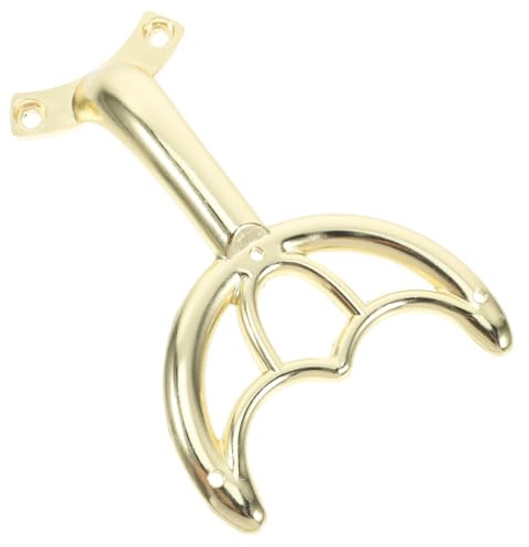 Mikikit Rod Support Hardware Ceiling Fan Bracket 6.68x4.32x1.18in Zinc Alloy Sturdy Ceiling Fan Parts Replacement for Home and Rv Use Reducing Risk of Disassembly