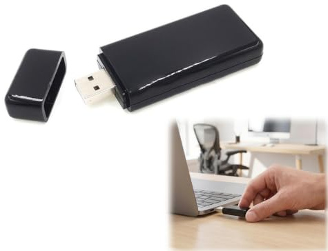 USB WiFi Adapter für Samsung TV - Dual Band 2.4G/5G Wireless Network Transceiver Dongle für Smart TV & PC, Linux kompatibel, Windows 11/10/8/7 unterstützt