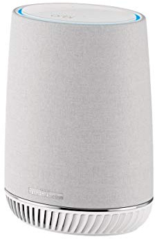Netgear orbi ac3000 rbs40v-200eus - repetidor WiFi Adicional con Altavoz Alexa Integrado, Cobertura tribanda de hasta 125 m2, Compatible con Todos los Sistemas orbi, Blanco/Gris