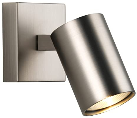 Astro Ascoli Single Dimmable Indoor Spotlight (Matt Nickel), GU10 Lamp, Designed in Britain - 1286015 - 3 Years Guarantee