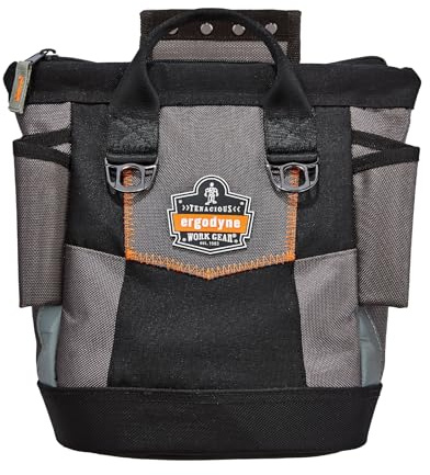 Ergodyne Arsenal 5517 Werkzeugtasche mit Reißverschluss, Einheitsgröße, Schwarz
