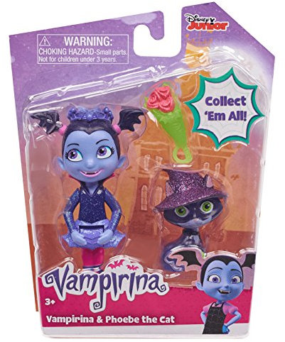 Just Play Vampirina Best Ghoul Friends Vee and Phoebe Cat Figure Toy