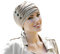 MASUMI Louise - Damen Mütze für Chemotherapie, Krebspatienten und Frauen mit Haarausfall - Turban-Stil - aus Bambus (Hellbraun)