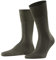 FALKE Herren Socken Tiago M SO Baumwolle einfarbig 1 Paar, Grün (Military 7826), 43-44