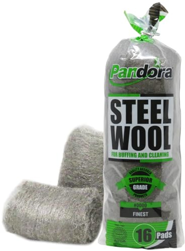 Pandora Steel Wool #0000 (Finest) - 16 Pack