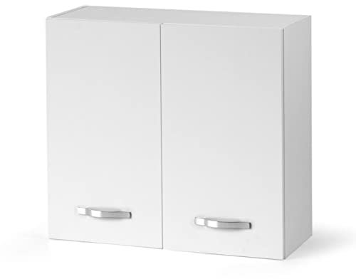 Shally Mobile pensile scolapiatti da Cucina componibile Bianco frassinato con raccogligocce cm 80x32xH 72