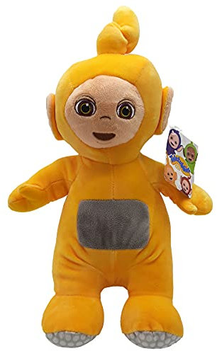 Teletubbies Kuscheltier 35 cm, Laa-Laa, Weiches Plüsch, Teletabis Stofftier für Kinder (Gelb)