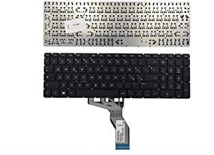 Pcprice Tastiera per HP 15-BS 250 G6 Colore Nero