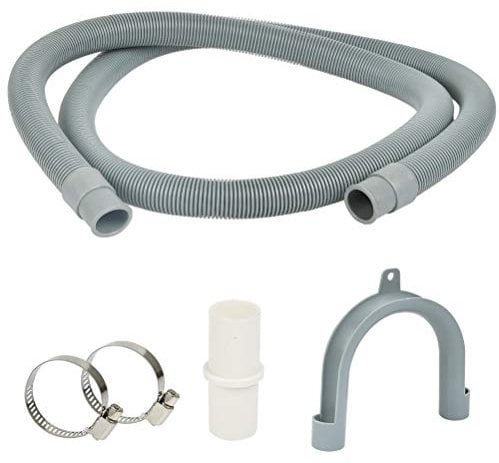 N/A RIVLOP Drain Hose Extension Kit with 1.5m Length Universal Drain Hose Extended Hose Water Pipe for Dishwashers,Washing Machines