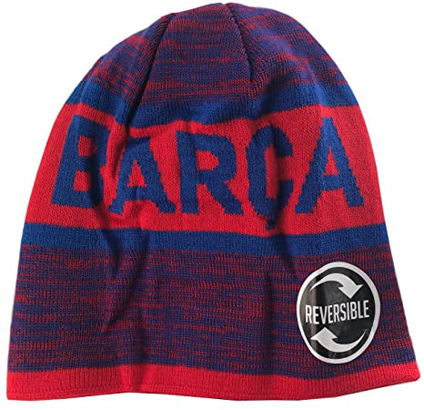 Icon Sports (ICOZ7) Herren Fc Barcelona Team Beanie, blau, Einheitsgröße