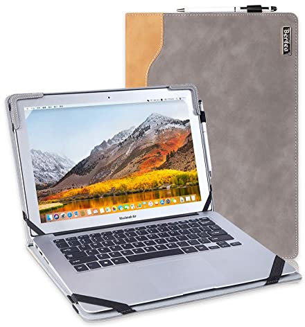 Berfea Schutzhülle mit Standfunktion, kompatibel mit Acer Swift 3 N19H4/SF314-42/57/59, SF314 Pro 14 Zoll (35,6 cm) Laptop Business Notebook-Hülle, Schutzhülle, Hartschale, mit Kühlhalterung