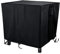 UNDGZ Housse De Brasero, Housse de Foyer carrée étanche cheminée Foyer Colonne Couvre extérieur Jardin Meubles Couverture couvertures Robustes (Color : Black, Specification : 90x90x90cm)