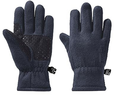 Jack Wolfskin Unisex Kinder Fleece Glove K Handschuh, Night Blue, 152