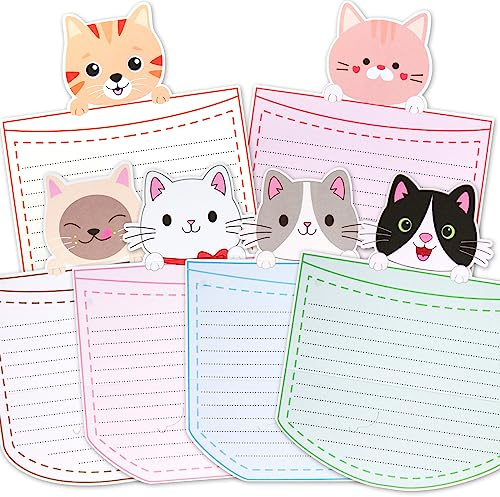 Briefpapier-Set, Grußkarten mit Umschlägen, für Kinder, Klassenzimmer, Geburtstagsparty, 24-teilig