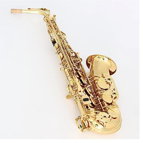 Professional Saxophon Upgrade Des Professionellen Altsaxophon-Eb-Sax-Instruments Mit Doppelter Verstärkung