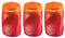 STABILO - Ergonomischer Dosen-Spitzer für Rechtshänder - EASYsharpener - 3 in 1-3er Pack - orange
