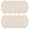 DELORIGIN 10pcs Wooden Oval Cutout 6 x 8.8 Inch Unfinished Beech Wooden Blank Slices Crafts Wood Oval Cutout Shape DIY Plank Cutout for Artist Painting Door Hanger Sign Wedding Decorations