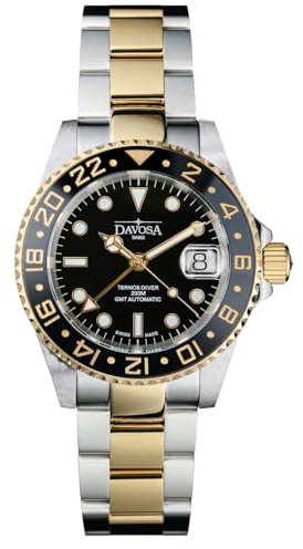 DAVOSA TERNOS Ceramic GMT 16159150 Herren Automatikuhr
