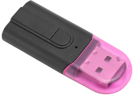 Bewinner USB-Bluetooth-Adapter für PC, Bluetooth 5.3 Dongle Musikempfänger, Rauschunterdrückung, Stereo, Kabelloser Audio-Adapter, Car Kit für Heim-Stereoanlage, Auto-Stereoanlage