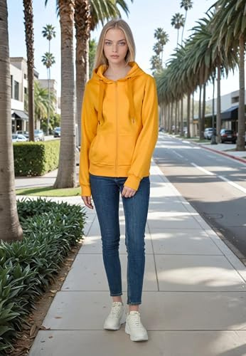 Salzhaut Sweatjacke SÖÖTE Sun, L Kuschelige Kapuzenjacke für Frauen