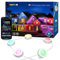 Lepro E1 AI Permanent Outdoor Lights 15m, Smart Outdoor Lights for Eaves, Waterproof, Tunable White & Colour Changing, AI Lighting Design Assistant, Works with Alexa, 2.4G WiFi & Bluetooth, No Remote