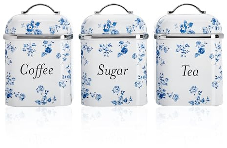 Laura Ashley VQ 3er Kanister Set - China Rose