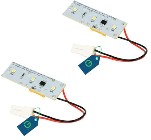 G GRIMALDI Lampada LED Frigorifero Ricambio Compatibile Candy | Luce Vano Frigo Interna a Basso Consumo (2 Pz.)