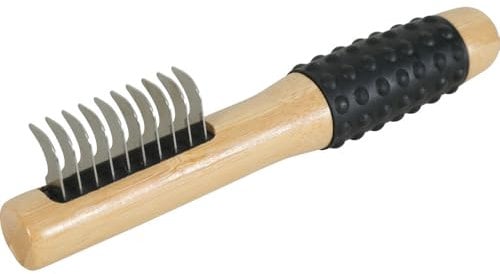 Zolux - Peigne Démêloir 16.5 cm pour Chien à Poils mi Longs et Longs