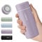 【Version OPTIMISÉE】Exllena Mini Gourde Isotherme 250ml– Petite Bouteille Isotherme Sans BPA & Anti-Fuite Parfaite pour Sac à Main, Idéale pour Voyage et Bureau(Violet)