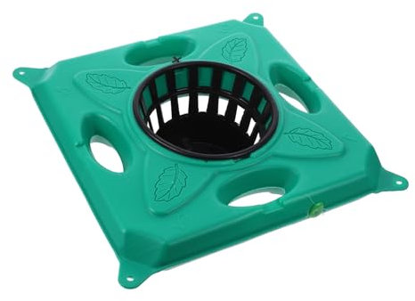Mikikit 1 Juego Cama Flotante ecológica Accesorio de humedal Isla Flotante hidropónica Isla Flotante para Plantas de Estanque Isla Flotante De Plantas Acuáticas Educación física