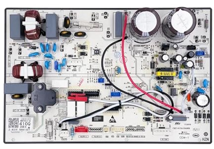 EKFPJVKAY Placa de Control de Unidad Exterior 0011800410Q, Compatible con Haier, Circuito Impreso de Aire Acondicionado, Piezas de acondicionamiento