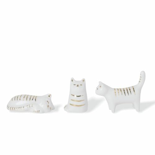Räder Tierische Begleiter, Porzellanfigur Katze, 3er Set