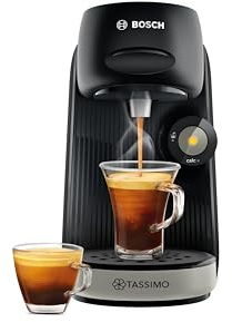 Tassimo by Bosch, Finesse Classic Friendly, Pod Coffee Machine, TAS1620GB, Black