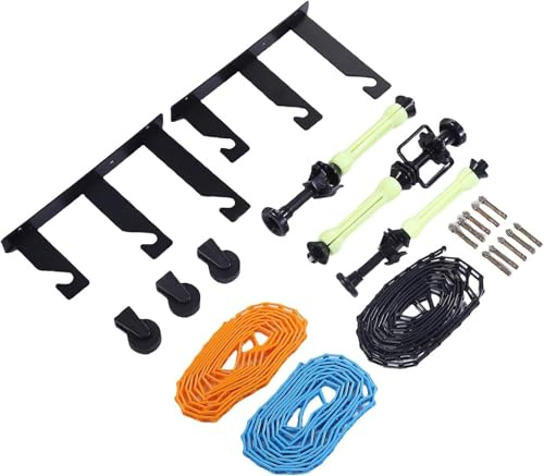 Photography Backdrop Roller Support System - Manual Wall Mount for Effortless Background Movement in Photo Studio